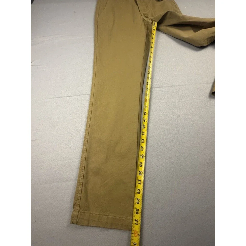 Levi's XX Chino Relaxed Fit Twill Chino Pants Tan Straight Leg Pockets 28